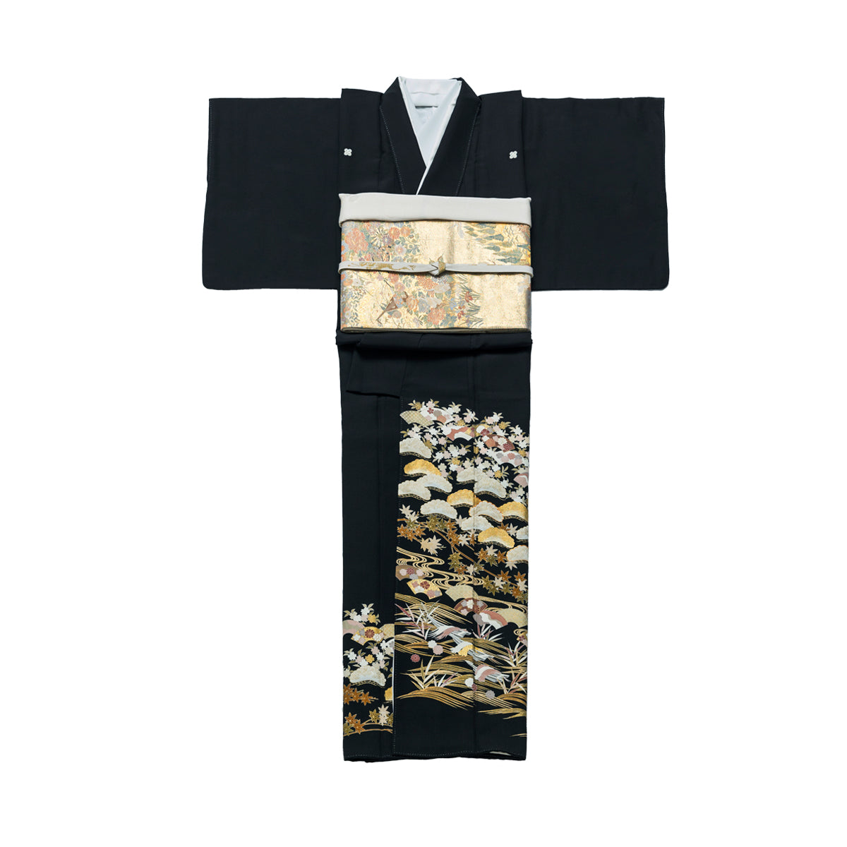 竜田川 松文