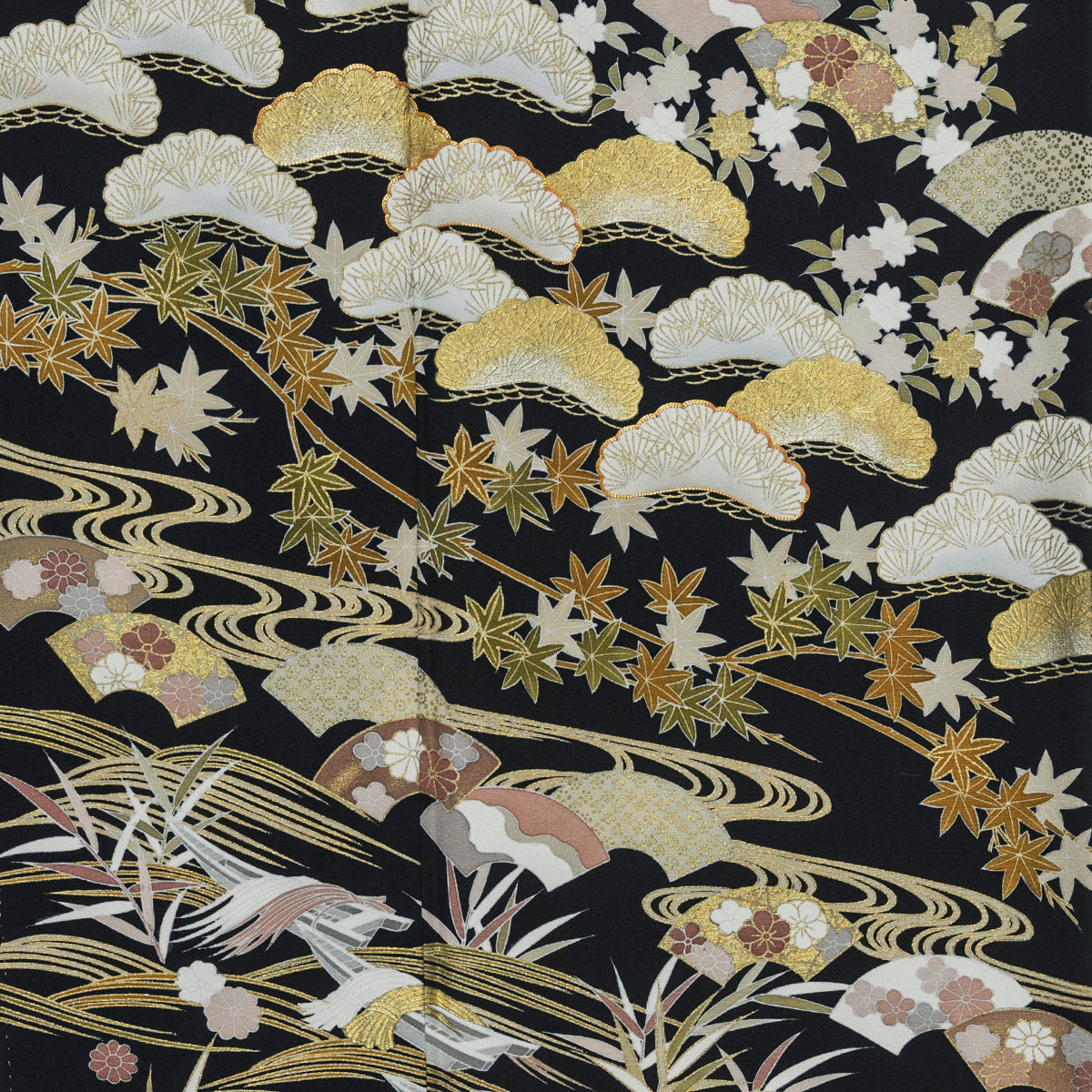 竜田川 松文