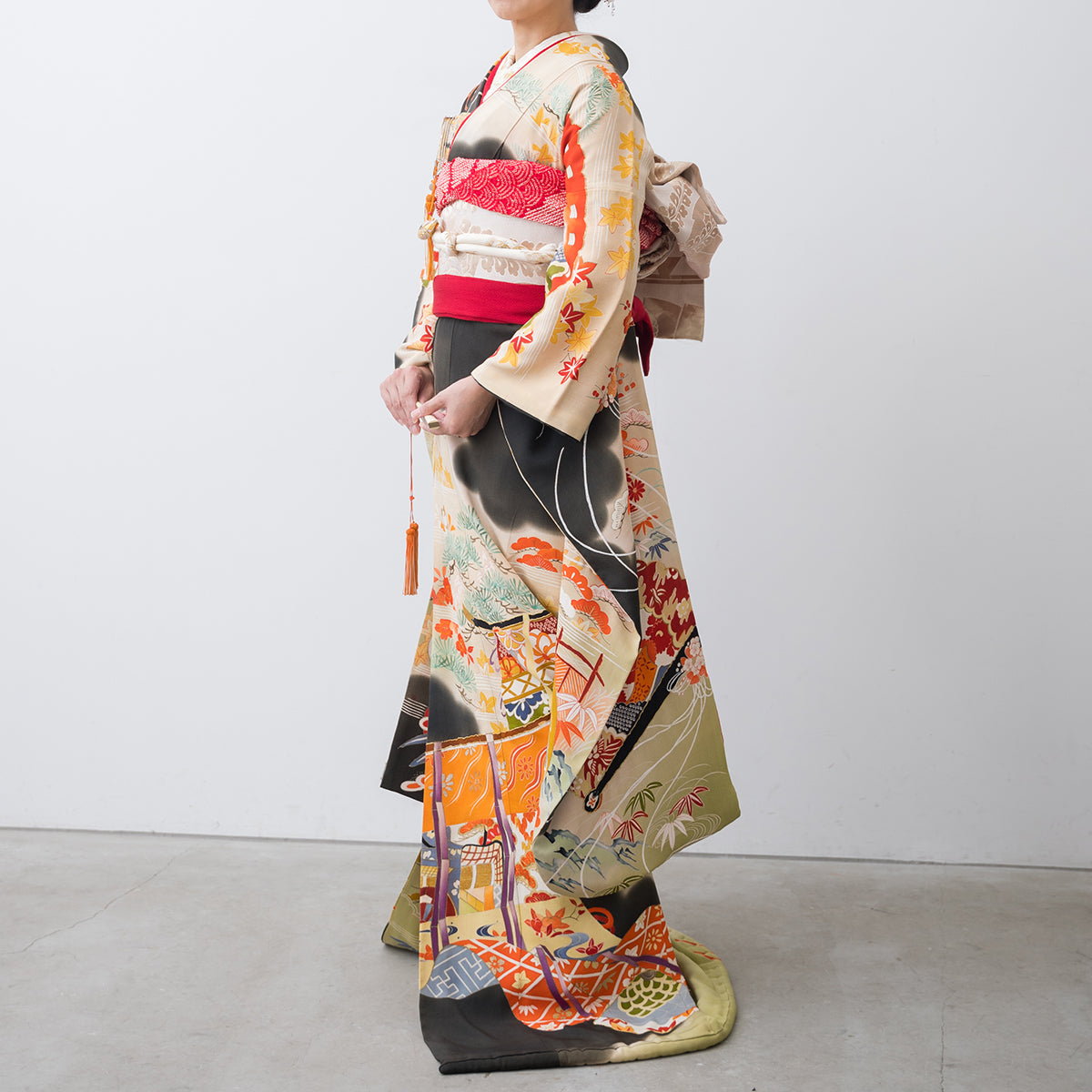 扇面に合わせ貝